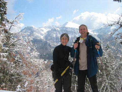 Copie de Xavier et moi en montagne ski fond petite
